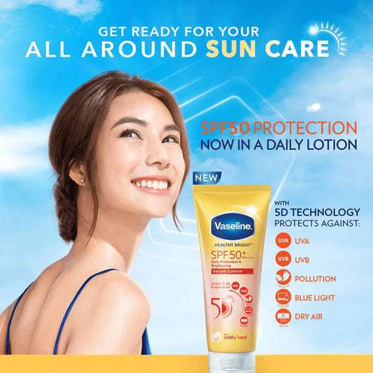 Vaseline Healthy White Serum Body SPF50